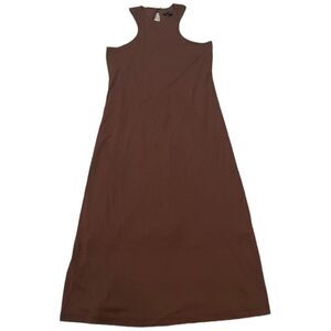 NWT Banana Republic Brown High Neck Knit Knee Length Dress Size XS Tall